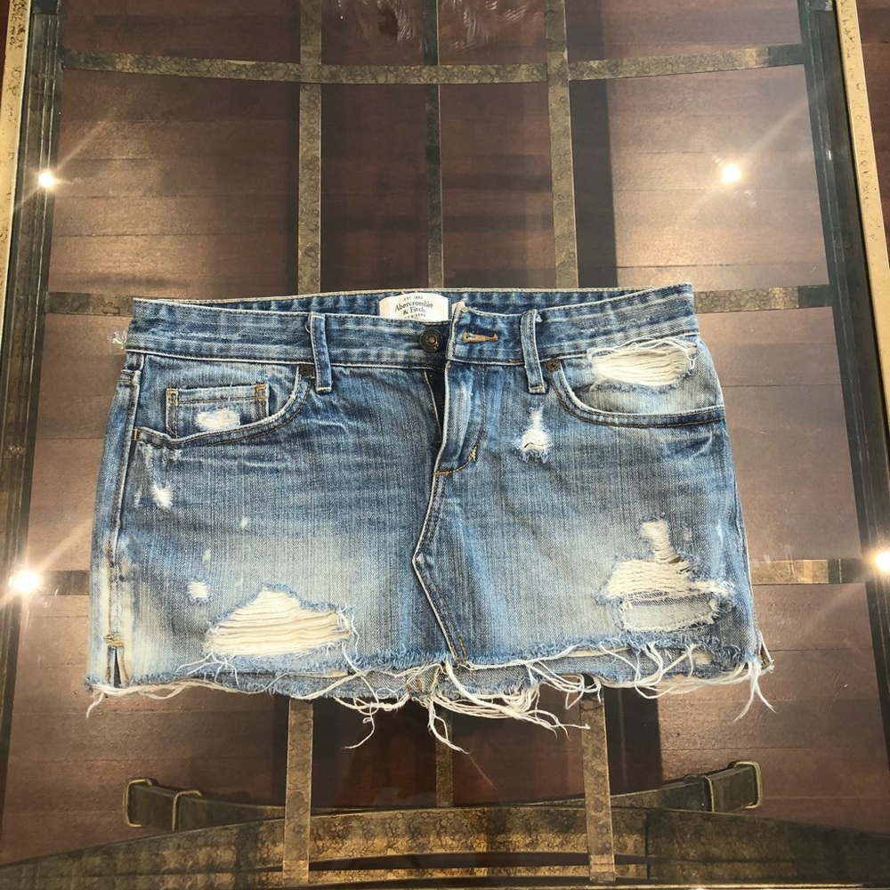 Abercrombie & Fitch jean skirt